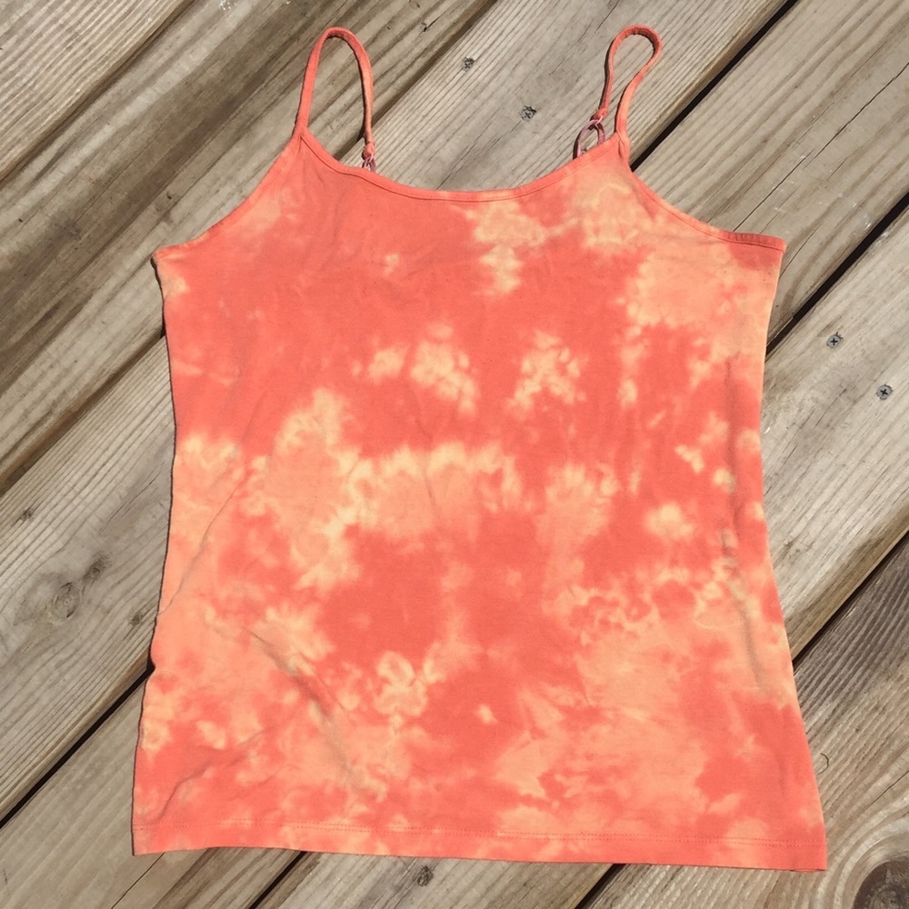 Custom Bleach Dyed / Reverse Tie Dye Tank